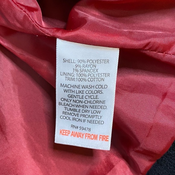 Camilla velvet detail hooded dress coat black 4t - Picture 4 of 5